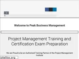 Sites similar to peakbusiness.org