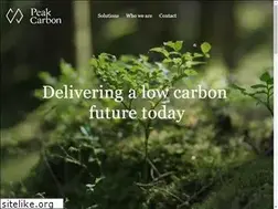 Sites similar to peakcarboncapital.com