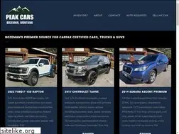 Sites similar to peakcars.com