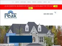 Sites similar to peakconstruction.biz