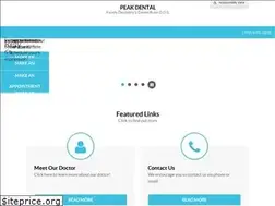 Sites similar to peakdentallv.com