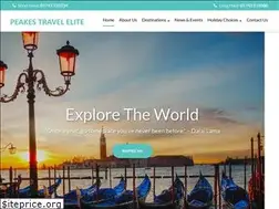 Sites similar to peakestravelelite.co.uk