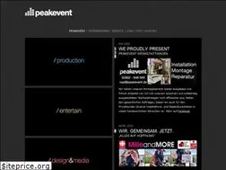 Sites similar to peakevent.de