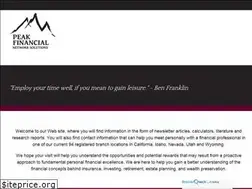 Sites similar to peakfns.com