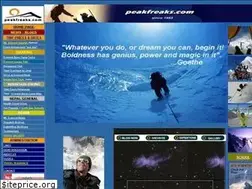 Sites similar to peakfreaks.com