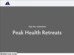 Sites similar to peakhealth.ch