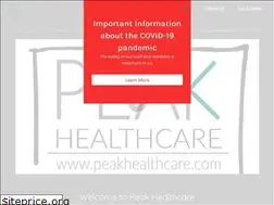 Sites similar to peakhealthcare.com