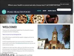 Sites similar to peakhealthfood.co.uk