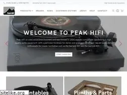 Sites similar to peakhifi.co.uk