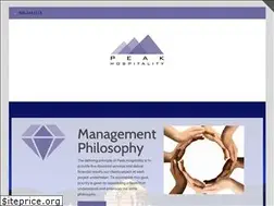 Sites similar to peakhotels.com