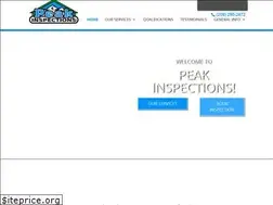 Sites similar to peakinspections.net