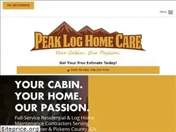 Sites similar to peakloghomecare.com