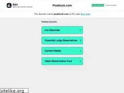 Sites similar to peakluck.com