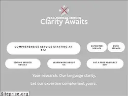 Sites similar to peakmedicalediting.com