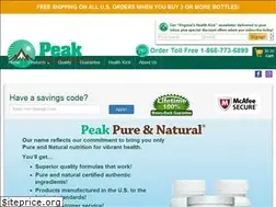 Sites similar to peaknatural.com