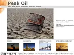 Sites similar to peakoil.ch