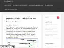 Sites similar to peakoilbarrel.com