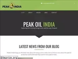 Sites similar to peakoilindia.org