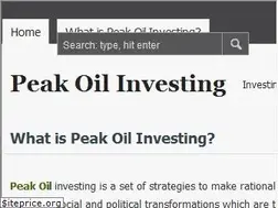 Sites similar to peakoilinvesting.com