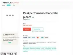 Sites similar to peakperformanceleadership.com