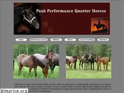 Sites similar to peakperformancequarterhorses.com