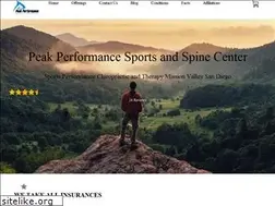 Sites similar to peakperformancesd.com