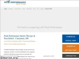 Sites similar to peakperformancesportstherapy.com