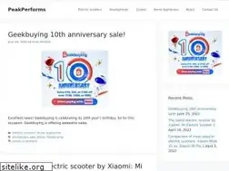 Sites similar to peakperforms.com