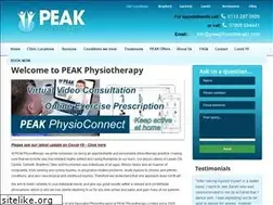 Sites similar to peakphysiotherapy.com