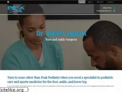 Sites similar to peakpodiatry.net