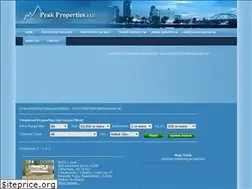 Sites similar to peakpropertiesllc.net