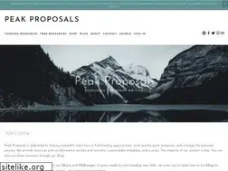 Sites similar to peakproposals.com