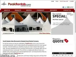 Sites similar to peakrentals.com