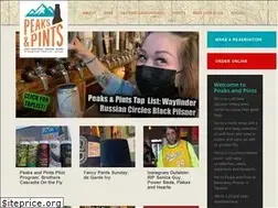 Sites similar to peaksandpints.com