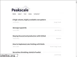 Sites similar to peakscale.com