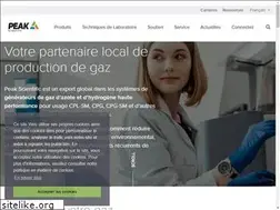 Sites similar to peakscientific.fr