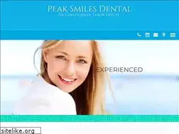 Sites similar to peaksmilesdental.com