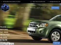 Sites similar to peaksmotors.com