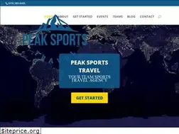 Sites similar to peaksportstravel.com
