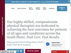 Sites similar to peaktherapy.com