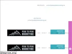 Sites similar to peaktopeakmarketing.net