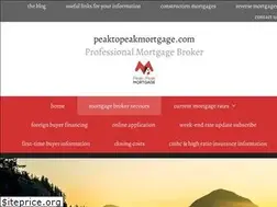 Sites similar to peaktopeakmortgage.com