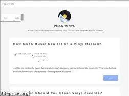 Sites similar to peakvinyl.com