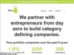 Sites similar to pear.vc