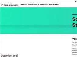 Sites similar to pearanderson.com