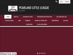 Sites similar to pearlandlittleleague.com