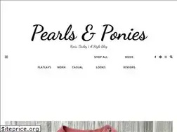 Sites similar to pearlsandponiesblog.com