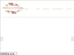 Sites similar to pearlsandpoppies.com