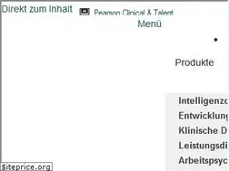 Sites similar to pearsonassessment.de