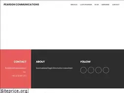 Sites similar to pearsoncomms.com